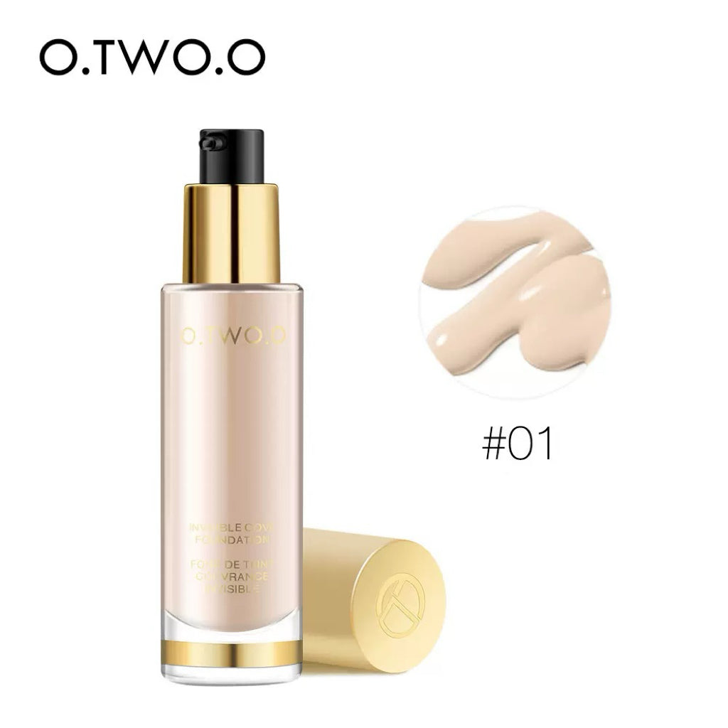 O.TWO.O Gold Invisible Cove Foundation Color #01 – 30ml
