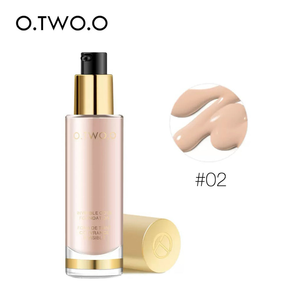 O.TWO.O Gold Invisible Cove Foundation Color #02 – 30ml