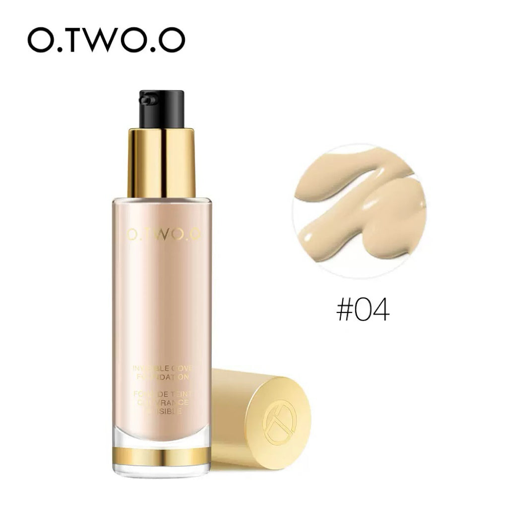 O.TWO.O Gold Invisible Cove Foundation Color #04 – 30ml