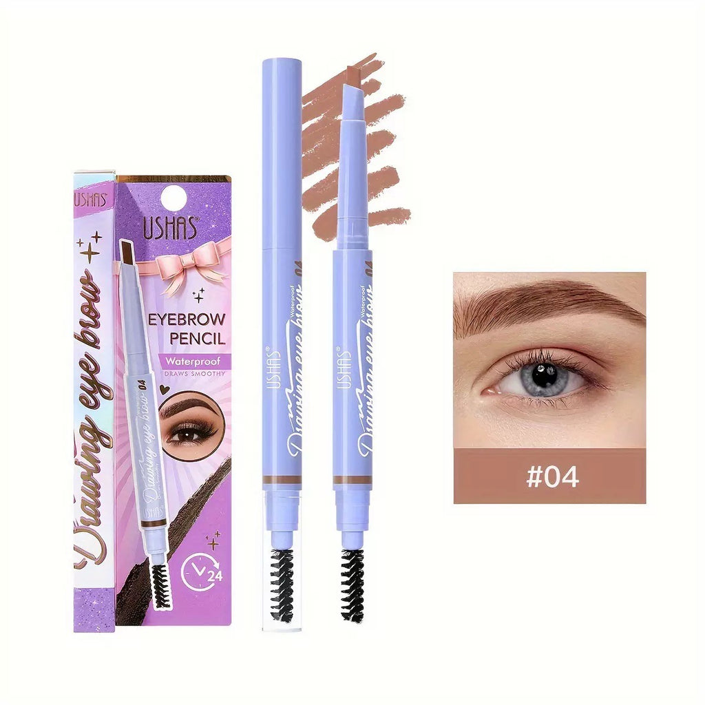 USHAS Eyebrow Pencil Waterproof #04 Light Coffee