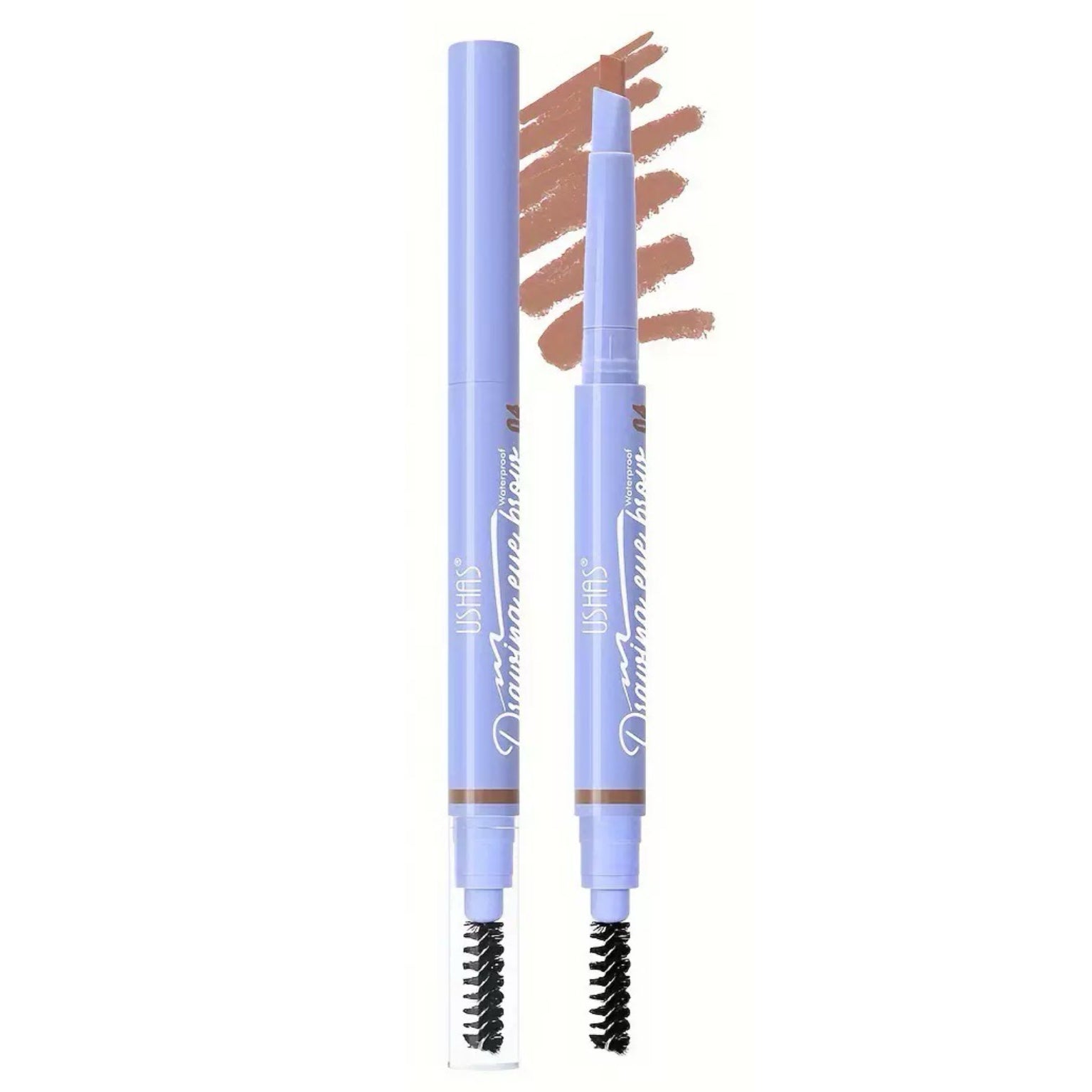 USHAS Eyebrow Pencil Waterproof #04 Light Coffee