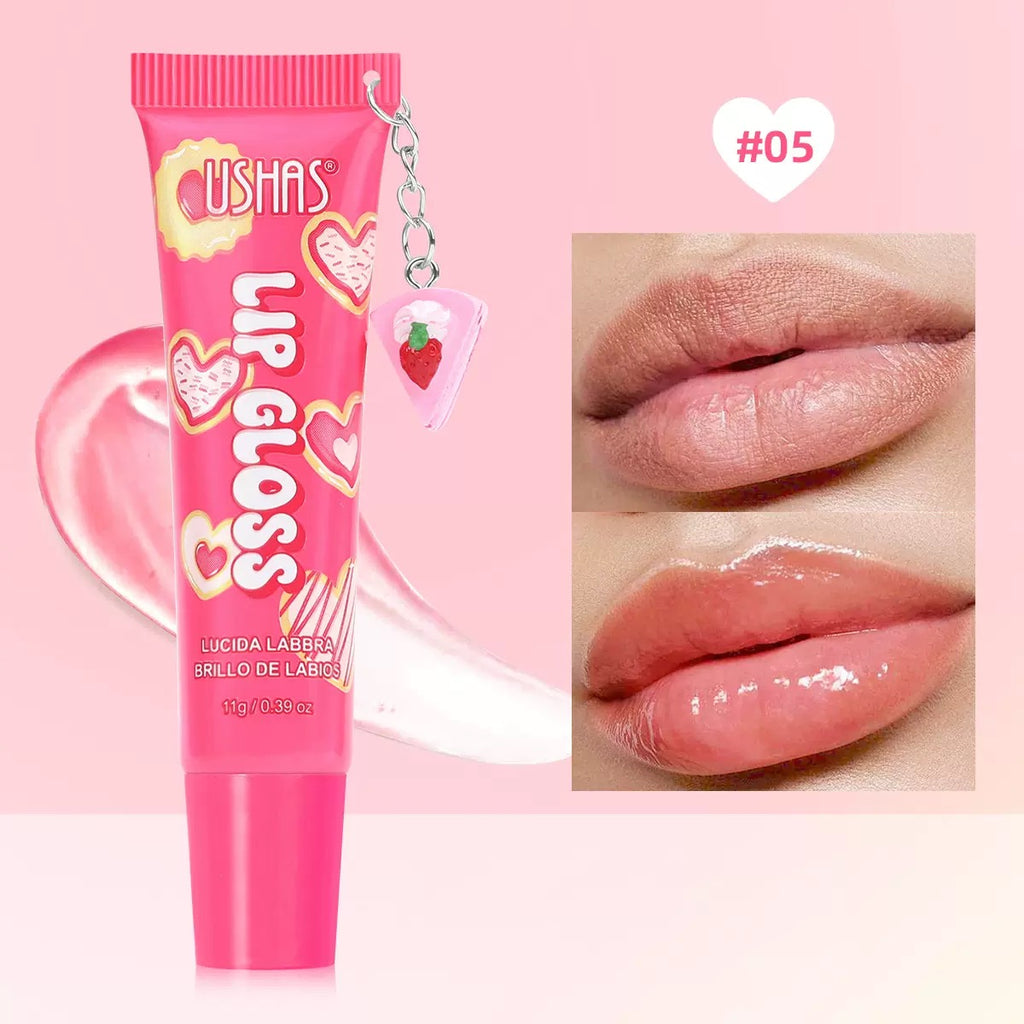 USHAS Transparent Fruit Lip Gloss #05