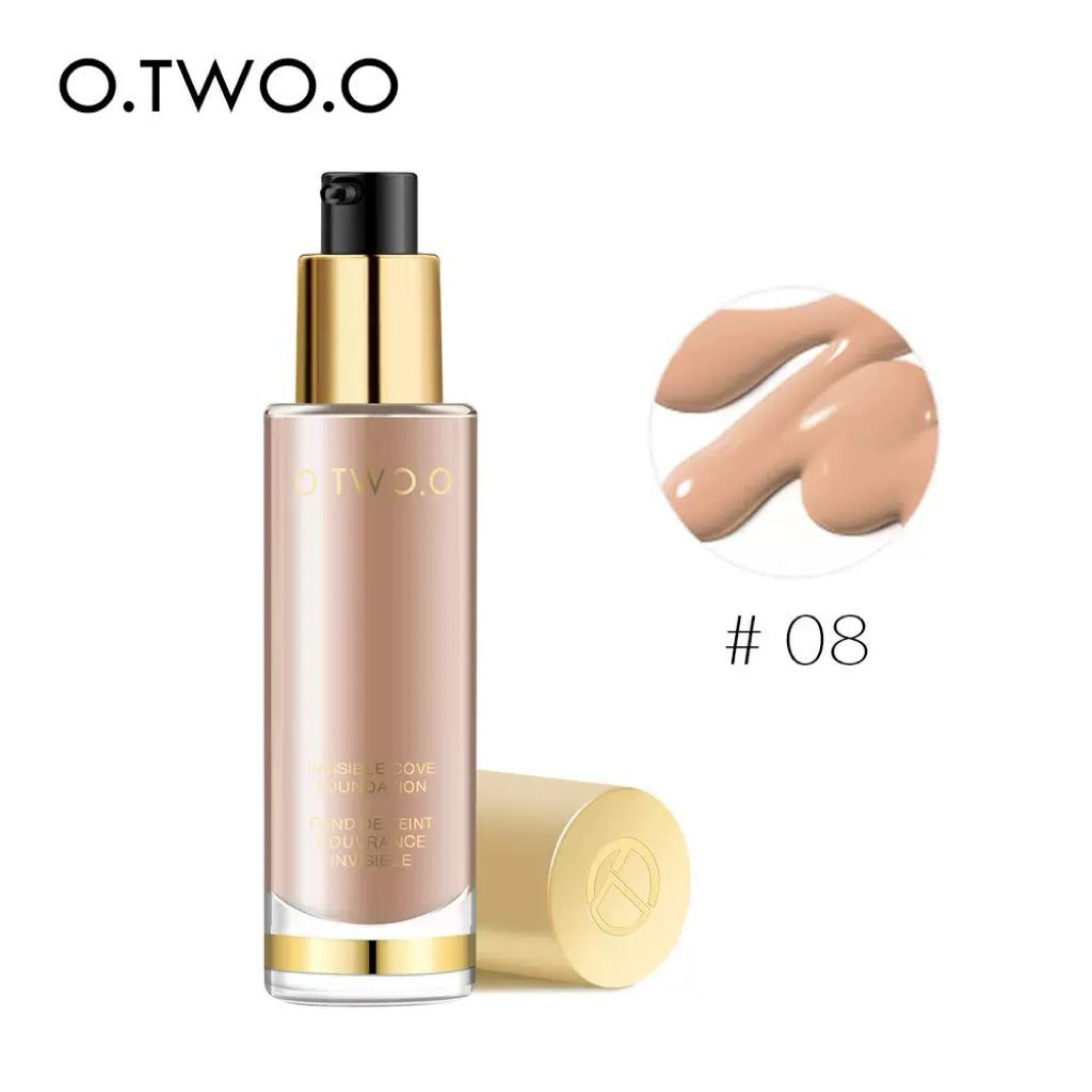 O.TWO.O Gold Invisible Cove Foundation Color #08 – 30ml
